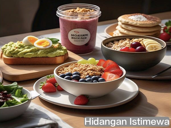 Hidangan Sehat untuk Sarapan Pagi yang Menyegarkan