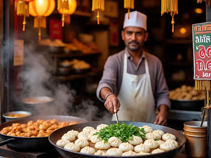 Momos Manis ala Delhi